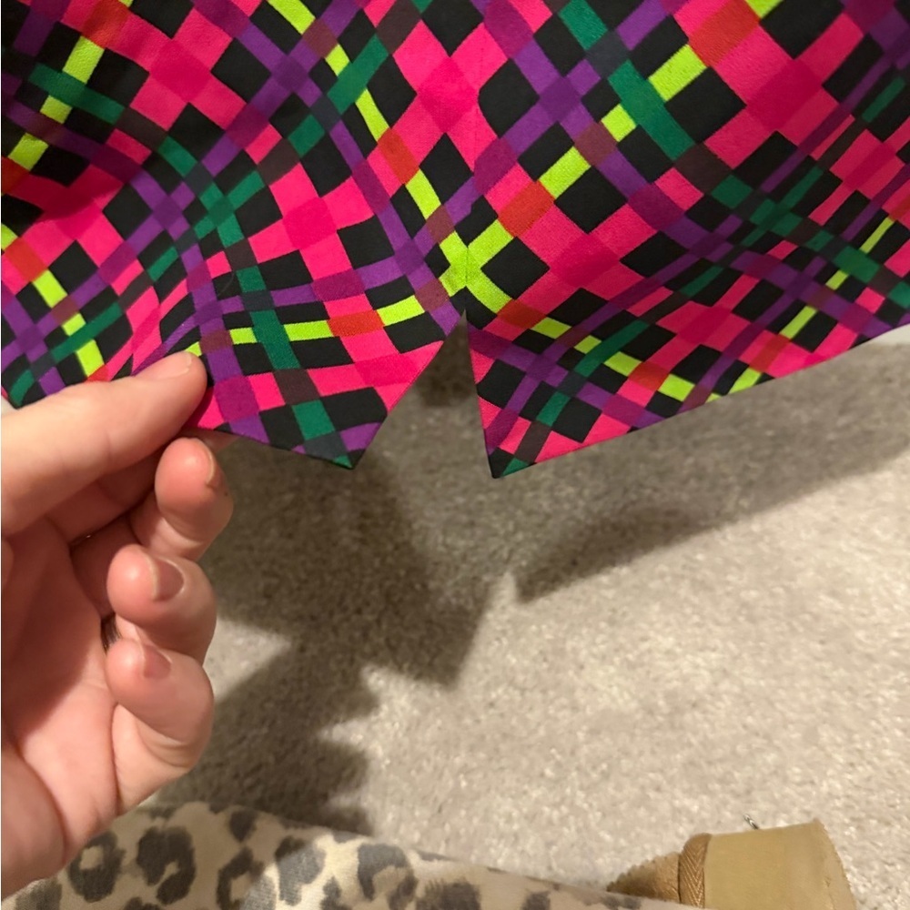 Vintage Yves Saint Laurent Multicolor Pencil Skirt - Picture 7 of 9